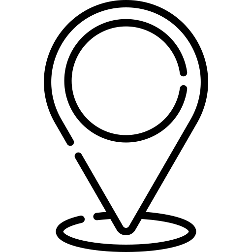 Pictogramme d'un ping de localisation