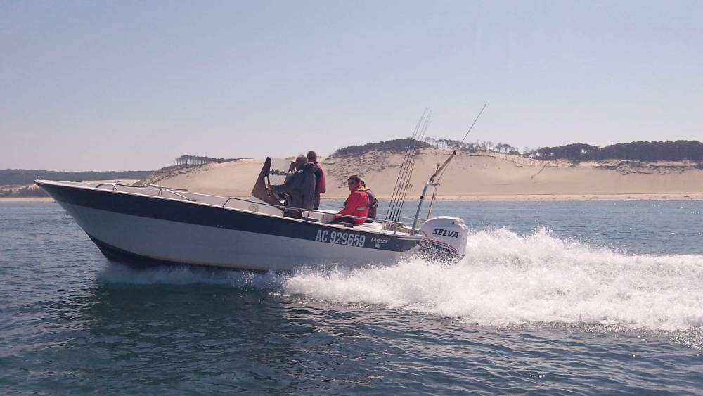 pêche au large à Bassin d’Arcachon